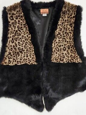 Women's Animal Print Vest Size L-XL